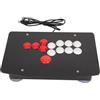 PUSOKEI Fight Stick con Porta USB 2.0, Controllo Preciso, Pulsanti Completi, Design Raffinato per STEAM Game Center, Emulatore PC, per