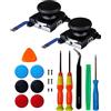 SOSS GAMING Kit di ricambio per joystick per tutti i controller Nintendo Switch e Switch Lite, per riparare e riparare il tuo joystick analogico con tutti gli strumenti necessari inclusi