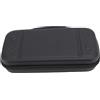 KUIDAMOS Borsa Portaoggetti per Console di Gioco in Pelle PU per 2 con Tasca in Rete e Supporto per Controller (Bianca) (Nera)