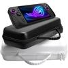 Generico Custodia per ROG Ally X Gaming Handheld, custodia protettiva a guscio duro Custodia portatile da viaggio EVA antiurto Borsa protettiva per il trasporto e lo stoccaggio (Bianco)