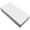 Generic Custodia protettiva per Retroid Pocket 5 Console di gioco Scatola immagazzinaggio antiurto Borsa di trasporto Organizzatore di stampa 3D con interno cuscinetto di protezione floccato (bianco)