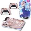 GALSOR Protettivo Per PS5 Skin Disc Edition Anime Console E Controller Vinile Cover Wraps Per PS 5 Version 31619 Senza Bolle E Senza Residui