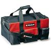 Einhell Borsa portautensili 56/29 - Valigetta per attrezzi e accessori, resistente con base rinforzata, tracolla, maniglia per il trasporto, varie tasche e scomparti - Contenitore per utensili