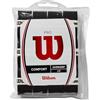 Wilson PRO - Overgrip, Confezione da 12, Nero