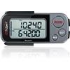 Realalt Pedometro 3DTriSport Walking 3D con clip e cinghia eBook 0 | Memoria di 30 giorni accurata contapassi distanza percorsa miglia/km contatore calorie giornaliero obiettivo monitor tempo