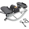 Qoukonao Rock Stepper,Attrezzatura Fitness - Stepper Portatile Compatto Con Movimento Rock Da Lato A Lato - Per Gambe Glutei Addominali Donne Uomini Casa Ufficio Palestra