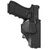 VEGA HOLSTER Fondina Vega polimero cama CCH804 per glock 17 18 22 31 37 - Opzione NERO-DX