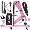 VirtuFit SUP Board Surfer 305 gonfiabile con vela da windsurf - Stand Up Paddle Board Rosai nkl. Accessori - Paddle - Pompa - Borsa per il trasporto - Supporto GoPro - Principiante - Avanzato - 305 x