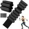 LEAZZLE 2 Pezzi Set di Pesi per Caviglie Regolabili Pesi per Polsi, Cavigliere Pesi Fitness, Per Allenamento Polso & Cavigliera, Ideale per Pilates, Yoga, Nuoto, Danza, per Donna & Uomo, 450g Ogni