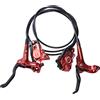ThinkTop Kit freno idraulico a doppio pistone per bici da guida 800/1450mm MTB per bicicletta anteriore e posteriore freno a disco Set