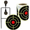 Rurunklee Obiettivi di spruzzatura - Adesivi reattivi in carta, schizzi | Sticky Shot Target Sticker Splatter, reattivi Splatter Targets Adesivi in carta per rack e cartone