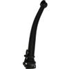 AOLUOER Attacco Manubrio Bici Pieghevole da 14/16 Curvo Piega a Destra in Lega di Alluminio Attacco Manubrio a Collo D'Oca 35cm 37cm Attacco Manubrio Piegatura Verso l'esterno(Black 35cm)
