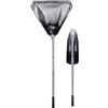 Bonpro Retino telescopico da 1,8 metri - Retino multiuso per laghetto e pesca, portatile e durevole, ideale per la pesca all'aperto e la pulizia del laghetto