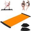 Boxwizard Slide Board with End Stops Slide Board con terminali per scarpe, slimming Exercise Guide Mat per Leg Pot Training Fitness e Athletic