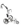 GolfTed GT-FR - Carrello da Golf Elettrico in Acciaio Inox, con telecomandoi (12 Accessori)
