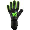 KEEPERsport Guanti da portiere Varan8 Pro NC senza protezione per le dita, guanti da calcio, unisex, 4 mm, Black Claw, con linguetta, misura 9,5