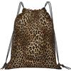 GRatka Zaino con coulisse, borsa a tracolla unisex Borsa da palestra sportiva Zaino casual con coulisse, tessuto maculato