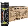 NOX Pelotas Pádel Pro Titanium Cajón 24 Botes 3 pelotas