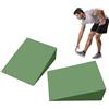 Holdes Squat per squat rialzati al tallone, leggero e portatile, con tacco antiscivolo, yoga wedge, attrezzatura per l'allenamento a casa
