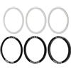 Generic 6 pezzi 24/29/30 mm MTB bicicletta distanziale guarnitura rondelle spessori parti pedivella guarnitura inferiore distanziatore per movimento centrale della bici BB86 91 92 PF30 BB30 (30 mm)