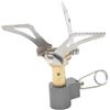 SageFurned Fornello da campeggio portatile ultraleggero 3000 W ad alta potenza pieghevole bruciatore in alluminio per escursioni all'aperto, argento, 2,5 x 5 cm (piegato)
