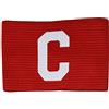 Precision Formazione Unisex-Giovanile Big C Captains Fascia da Braccio, Rosso-Bianco, Junior