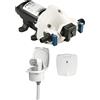 Klovoo Kit Autoclave Flojet Triplex + Doccetta: Soluzione Completa per Acqua a Bordo per Barca, Camper, Gommone (12V)