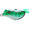 Generico Rana Crazy Frog Verde Artificiale per Black Bass e Luccio Fishing Spinning Esca