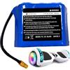 SCUUZT Batteria agli per Bici elettrica 25,2 V 4400mAh con caricabatteria Protezione BMS Integrata Ideale 25,2 V 4Ah per Motori Bici elettriche 25,2 V 4400mAh 200W 350W 500W 25.2V 4000mAh