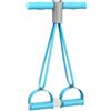 Rrlihjgu Trainer Tubolare Con Pedana Per Caviglie - Fasce Yoga Per Stretching,Attrezzo Ausiliario con 4 Tubi Corda Tensione per Allenamento Tonificazione Vita Gambe Braccia Palestra Domestica