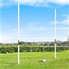 FORZA Porte da Rugby PVC | Attrezzature Allenamenti | in 3 Taglie (3,1m x 1,8m)