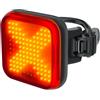 Knog Blinder Rear X - Luce posteriore per adulto, Unisex, Nero, Taglia Unica