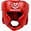 Arrovarp Caschi Da Boxe, Casco Da Boxe MMA Allenamento, Casco Da Pugilato per Bambini Adulto, Casco da Boxe per MMA Sparring, Casco da Pugilato in Pelle Sintetica per Boxe Muay Thai