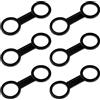 F Fityle per Boccaglio in Silicone da 6 Pezzi - Supporto per Boccaglio a per Immersioni Subacquee