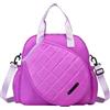 TentHome Borsa Tennis e Padel Multifunzione Donna, Custodia per Racchette da Tennis 22L Anti-Strappo, Sacca Fodero Padel Donna Impermeabile (Viola)