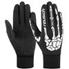 Reusch Ashton Touch-TEC - Guanti sportivi unisex per bambini, extra traspiranti, per uso quotidiano, 5,5, colore: Nero