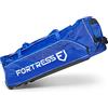 FORTRESS Borsone Da Cricket Con Ruote Original - Ruote Resistenti | Massima Resistenza E Durabilità (Senior)