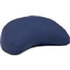 Bodhi Yogi MOND ECO - Cuscino da meditazione a mezzaluna, 100% cotone biologico, a forma di mezzaluna con ripieno di grano saraceno, per yoga e meditazione