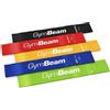 GymBeam Set di 5 Fasce di Resistenza, Elastici Fitness per Allenamento Completo del Corpo, Banda Elastica Ideale per Casa, Palestra e All'aperto, Adatto per Principianti ed Esperti