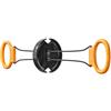 Generic Torace Trainer - Spinner, 1 pezzo macchina pettorale per palestre compatte, attrezzatura rotante con barre impugnate, modellatore del busto, costruttore muscolare per ufficio, dormitorio e
