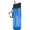LifeStraw Go 2-Stage Water Filter Bottle, Blue