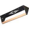 Clevo Barra per Pull-up in Legno XS da Montare a soffitto - Ideale per l'allenamento all'arrampicata, per Migliorare la Forza della Presa e Lo Sviluppo Muscolare - Antiscivolo, per Interni ed Esterni