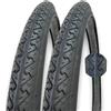 Generico KIT 2 COPERTONI BICI 26 X 1.40 1.50 37 559 SLICK MTB