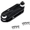 Graootoly Waterborne Rail Adapter Surfskate Truck Fits Any Board - & Like a, Rail Adapter, Black