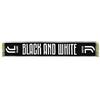Juventus Turin Sciarpa Black and White