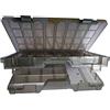 Pescasubito.com Scatola Porta Accessori da Pesca Esche Artificiali Cassetta Box (Grande Cm 35.5x22x6.5)