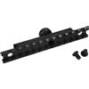 APLUSGEAR Aluminum 12 Slot M4 M16 Handle Adapter Rail Holder for 20 mm Picatinny Rail for Rifle Scope Rear Sight Mount