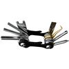Timcryxient Professionale 8 in 1 Scuba Diving Manutenzione e Riparazione Multi Tool Nero