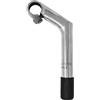IBK Attacco Manubrio per Bicicletta Classica Gambo Bici Vintage City Bike Tubo 22 x 150 filettato Acciaio Nero Argento Alluminio Diametro 25,4-22,2 (Ø 25,4x150)