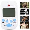 CDQL Mini Metronomo Digitale, Beat Tap M50 Tempo Metronomo Clip Portatile Multifunzionale con Volume Regolabile su Strumenti Musicali con Altoparlante, con batteria. (Bianco)
